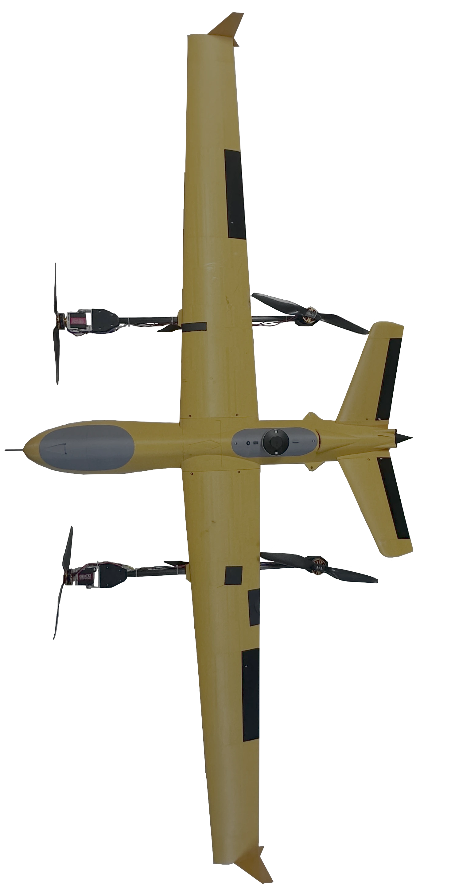 Hope airframe top-down view