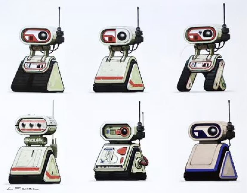 Cute Steve robot concept 2
